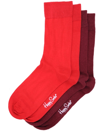 2-Pack One Colour Tone In Tone Red