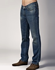 Acne Mic Le Blue Straight Jeans