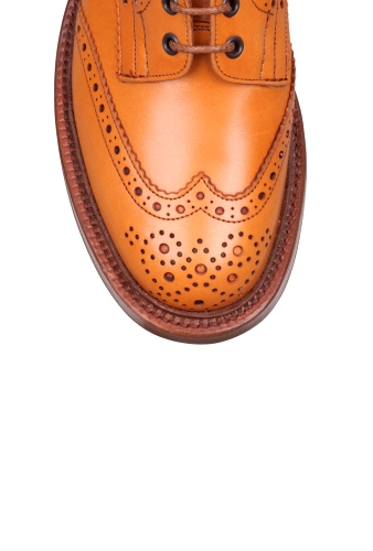 Acorn Tan Brogue Stow Boots by Tricker's