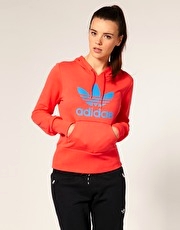 Adidas Logo Hoodie With Deep Waistband