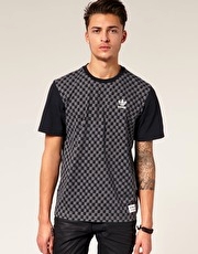 Adidas Originals Checkerboard Printed T-Shirt