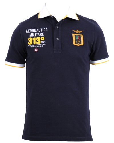 Aeronautica Polo M.L PO514 Piké Navy