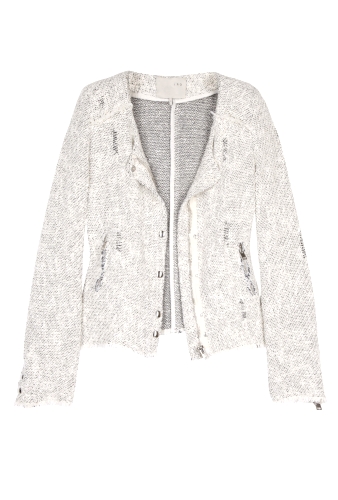 Agnette Distressed Boucle Jacket by IRO