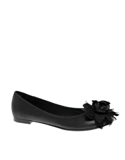 ALDO Smyly Flower Detail Flat Ballerina Shoes