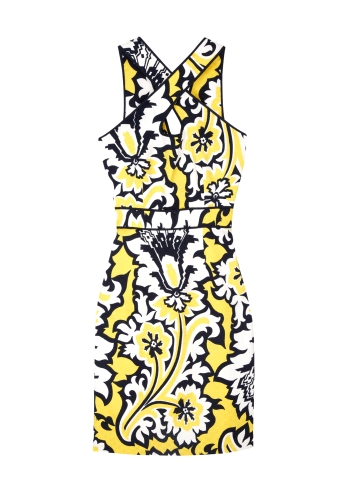 Alessandra Keyhole Dress by Milly