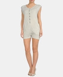 ALEXANDER WANG - Kort dungaree