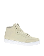 Alife Everybody Mono Hi-Top Canvas Trainers