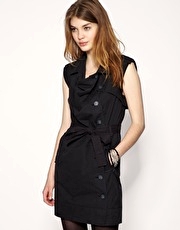 All Saints Anyon Trench Dress