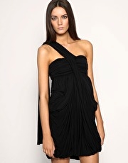 All Saints Cachao Silk Mix Dress