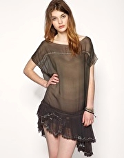 All Saints Eider Silk Dress