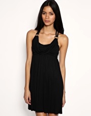 All Saints Enyo Silk Mix Dress