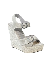 All Saints Joanie Suede Wedge Sandals