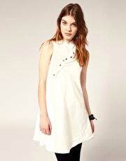 All Saints Linen Mix Esme Dress