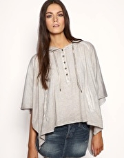 All Saints Raazel Hooded T-Shirt