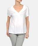 ALLUDE - Kortärmad t-shirt