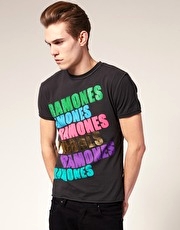 Amplified Ramones Repeat Diamante T-Shirt