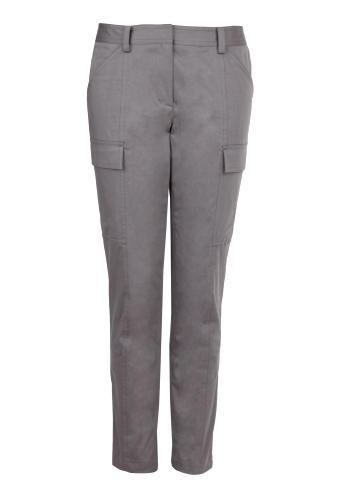 Ankle Length Slim Utility Trousers by DKNY