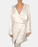 ANN DEMEULEMEESTER - Lång jacka - 3