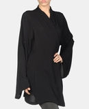 ANN DEMEULEMEESTER - Lång jacka