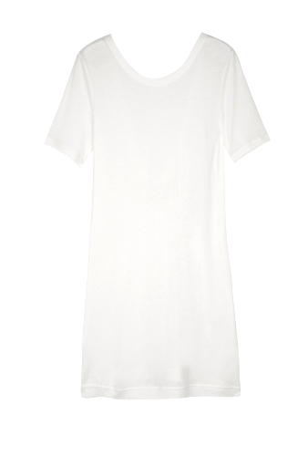 Antique White T-Shirt Dress by 3.1 Phillip Lim Initials