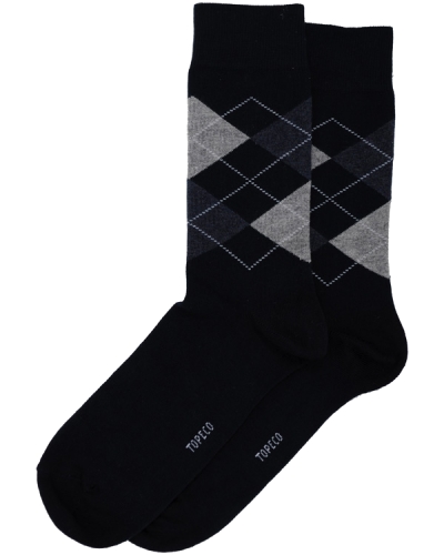 Argyle Black 3702 115