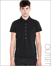 Armand Basi Pleated Collar Polo Shirt