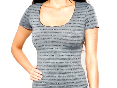 Armani - Ladies Tondo T-shirt Black