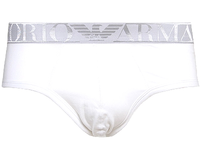 Armani - Stretch Cotton White Brief
