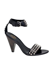 Ash Nirvana Stud Ankle Strapped Heeled Sandal