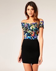 ASOS 2 in 1 Dress With Floral Print