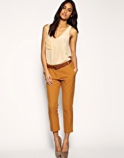 ASOS 7/8 Tailored Slim Leg Trousers
