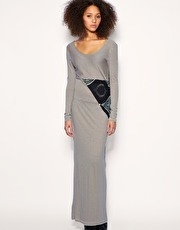 ASOS AFRICA Stripe Maxi Dress