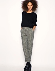 ASOS AFRICA Tapered Trousers