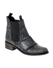 ASOS ALFIE Leather Chelsea Ankle Boots
