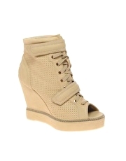 ASOS AMPLIFY Punch Out Wedge Ankle Boot - 2