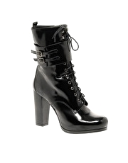 ASOS ANITA Buckle Lace Up Ankle Boot