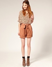 ASOS Belted Soft Shorts