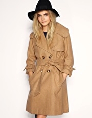ASOS Belted Wool Coat
