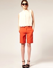 ASOS Bi-Stretch Workwear City Shorts