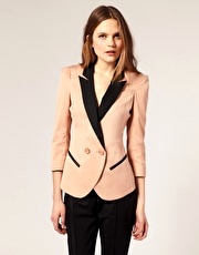 ASOS Blazer With Contrast Lapels