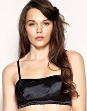 ASOS Boudoir REVIVE Soft Satin Bandeau