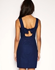 ASOS Bow Back Shift Sundress
