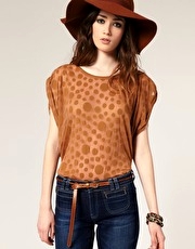ASOS Burnout Spot Top