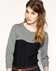 ASOS Cable Corset Jumper
