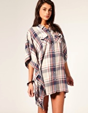 ASOS Check Shirt Dress