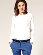 ASOS Clean Bib Boyfriend Shirt