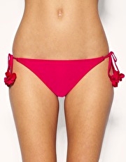ASOS Corsage Tie Side Bikini Brief