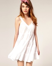 ASOS Cotton Trapeze Sundress