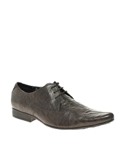 ASOS Crinkle Centre-Seam Pointed Shoes