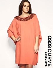 ASOS CURVE Exclusive Flower Cluster Dress